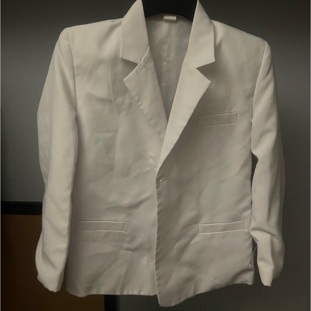 white tucksedo